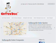 Tablet Screenshot of gutterdoc.com